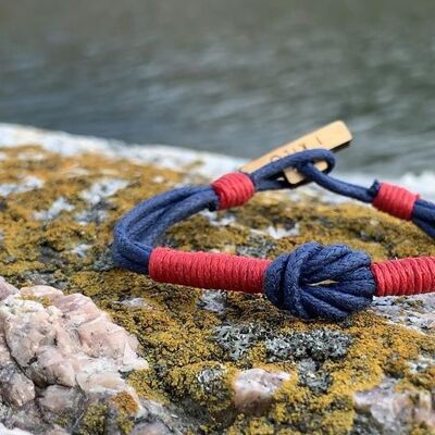 CleanSea Bracelet - Blue/Red