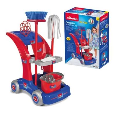 Vileda, Maxi Trolley Casa, Bambini, 7 Pezzi