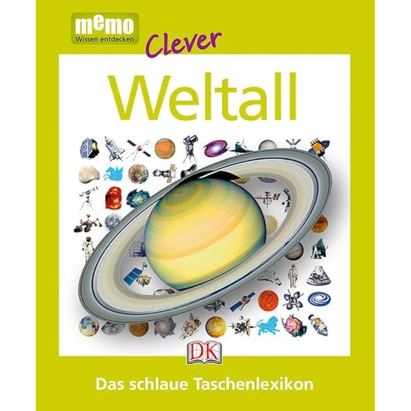 Memo de libro alemán Clever - Weltall