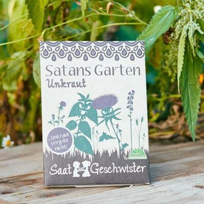 Hierba de semillas - el jardín de Satanás