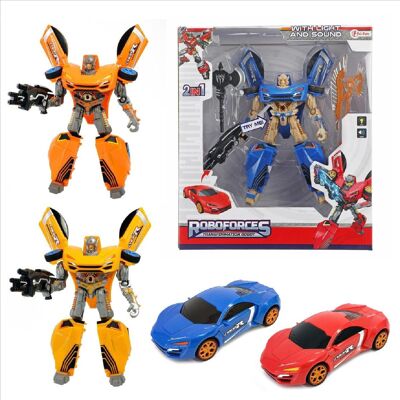 Robot / Voiture Roboforces Transformation