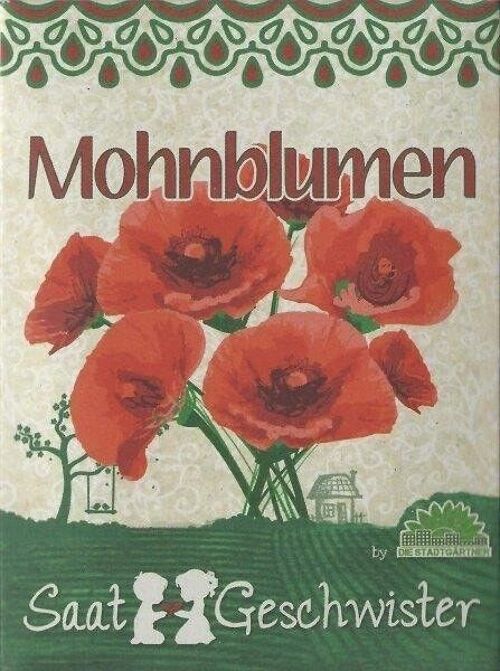 Saatgut - Mohnblume #klatschmohn