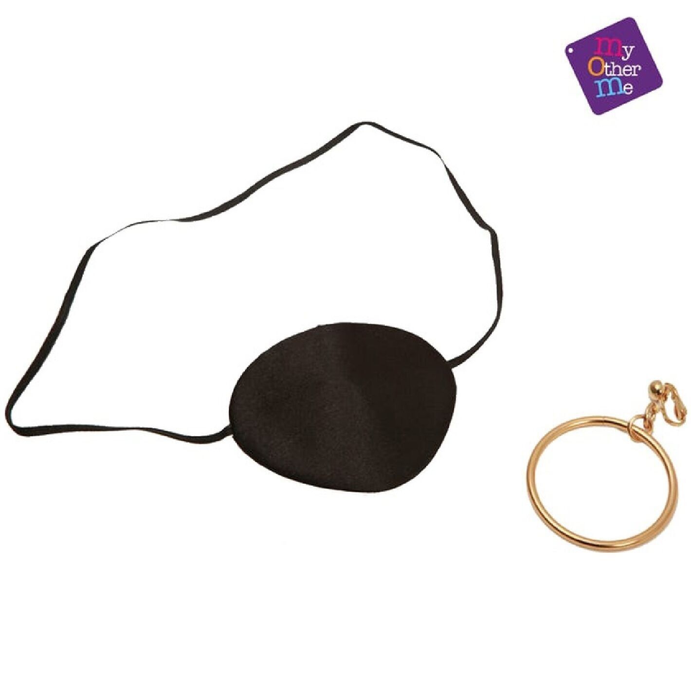 Cache-Oeil Pirate & Pendentif Taille Unique - Déguisement