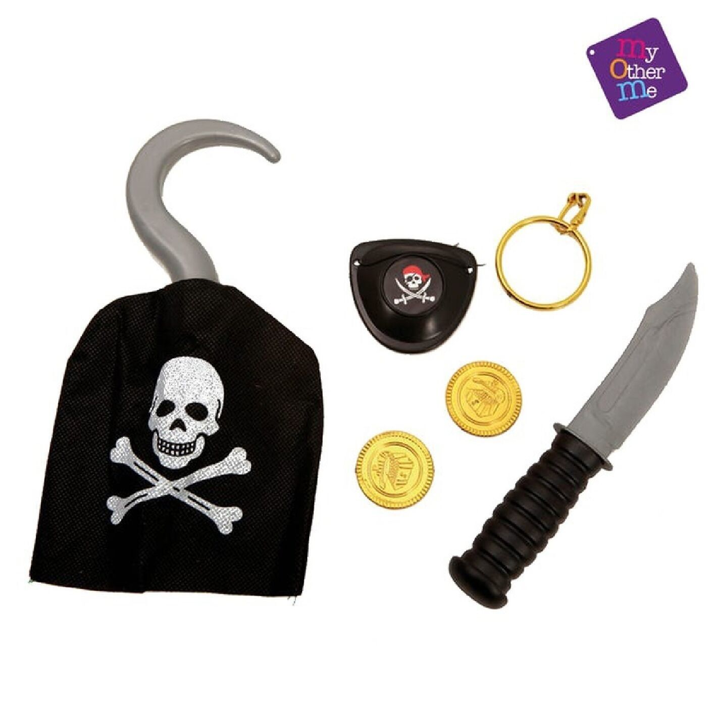 Pirate Adventurer Set One Size - Costume