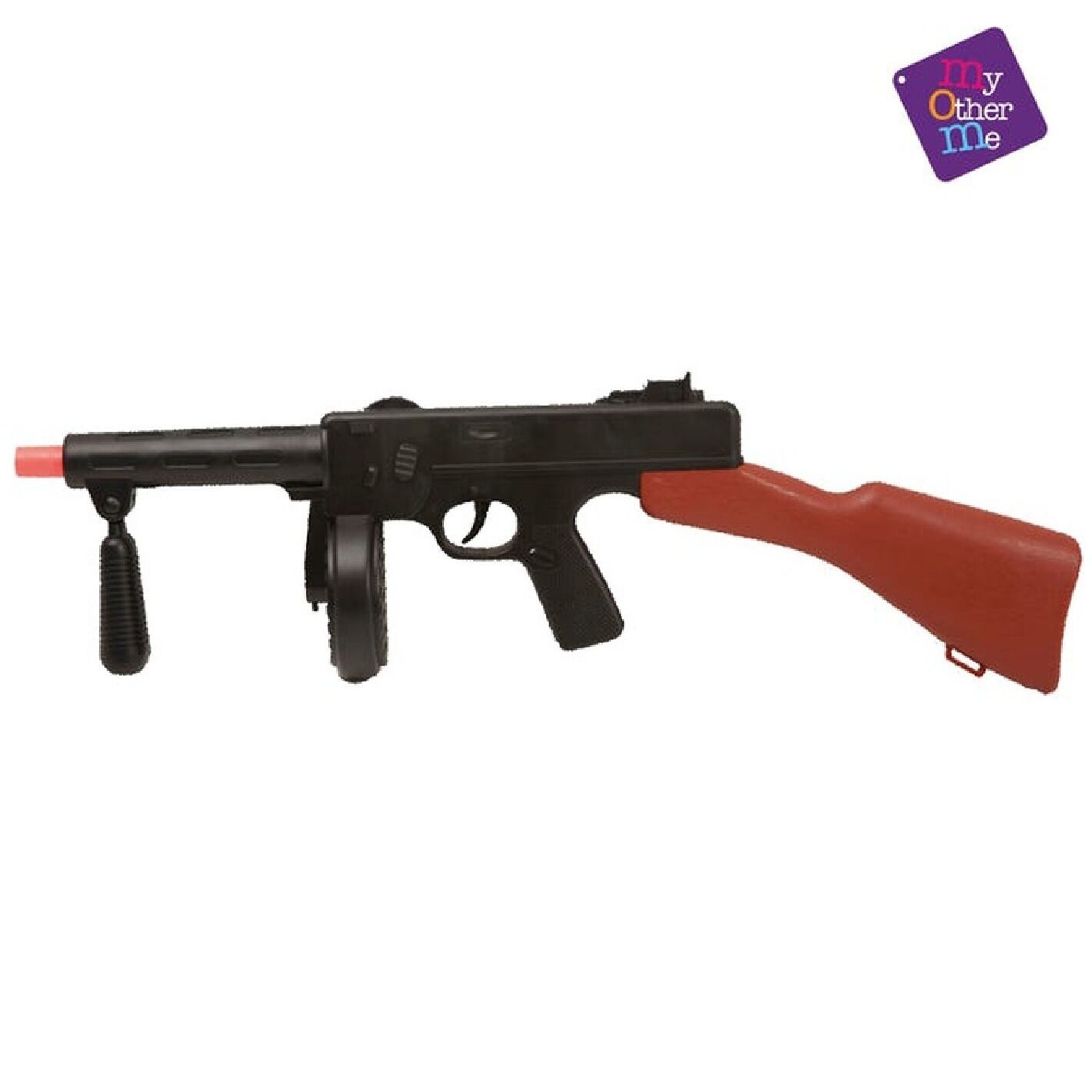 Ganster Pistolet 50 Cm - Accessoire Déguisement