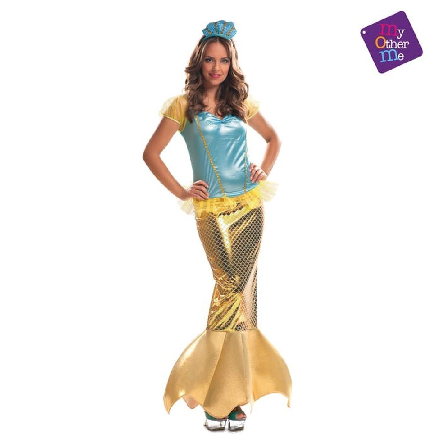 Disfraz de Dama Sirena para Adulto Talla S