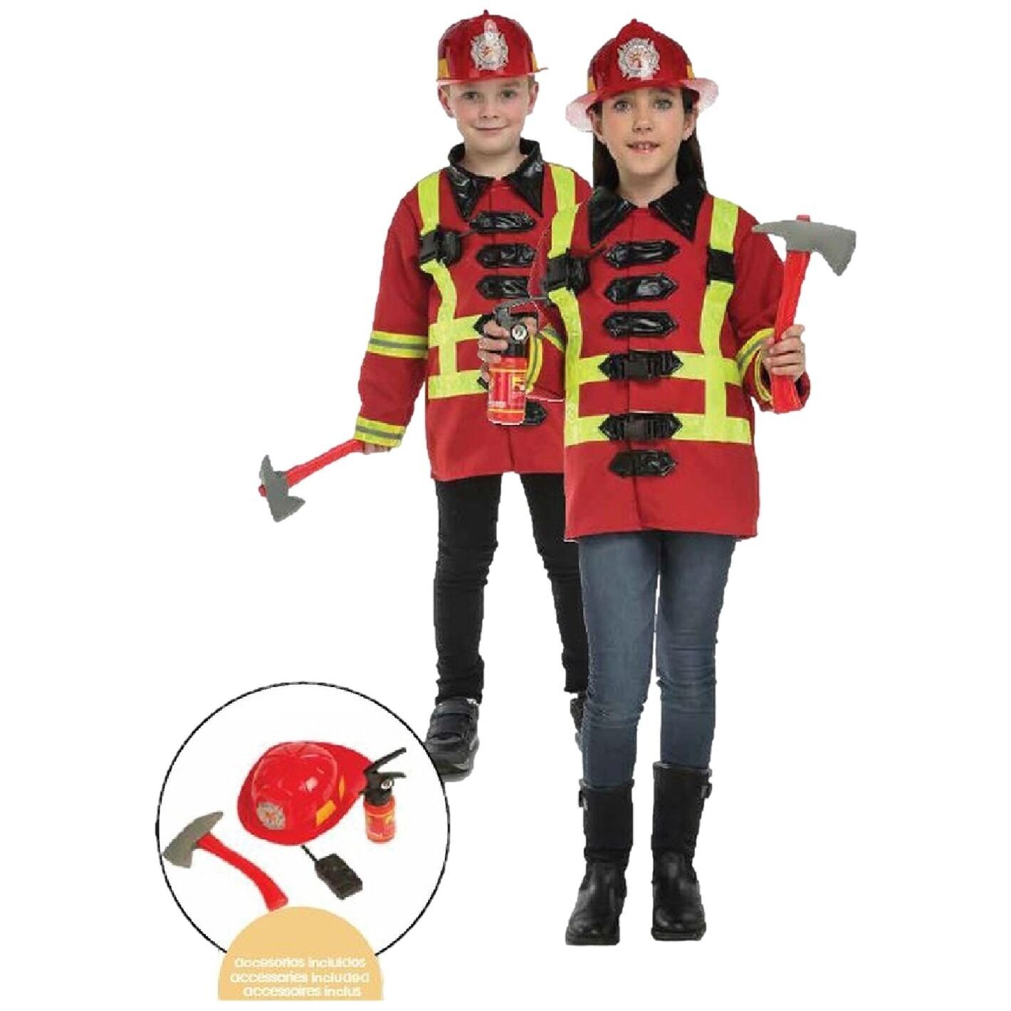 Disfraz infantil mixto Quiero ser bombero 5-7 años