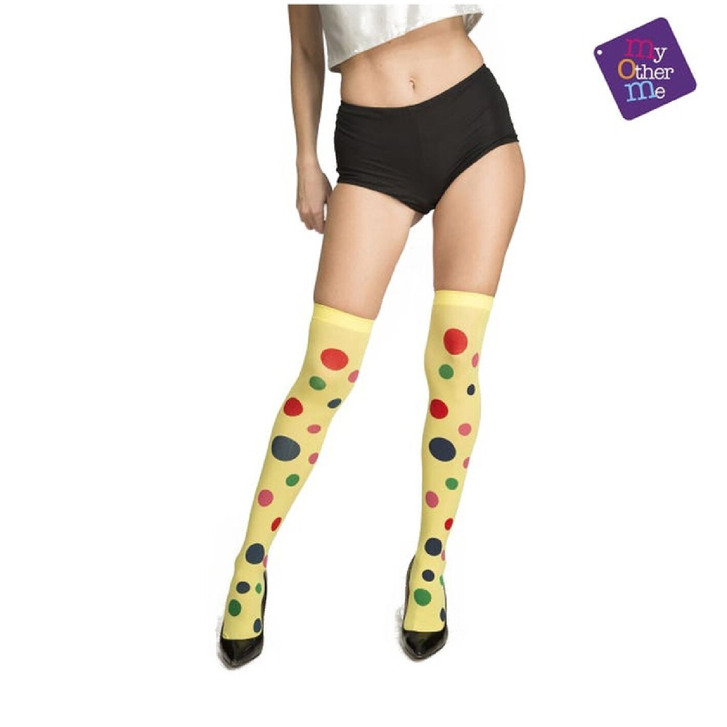 Bas Taille Unique Clown - Accessoire Déguisement