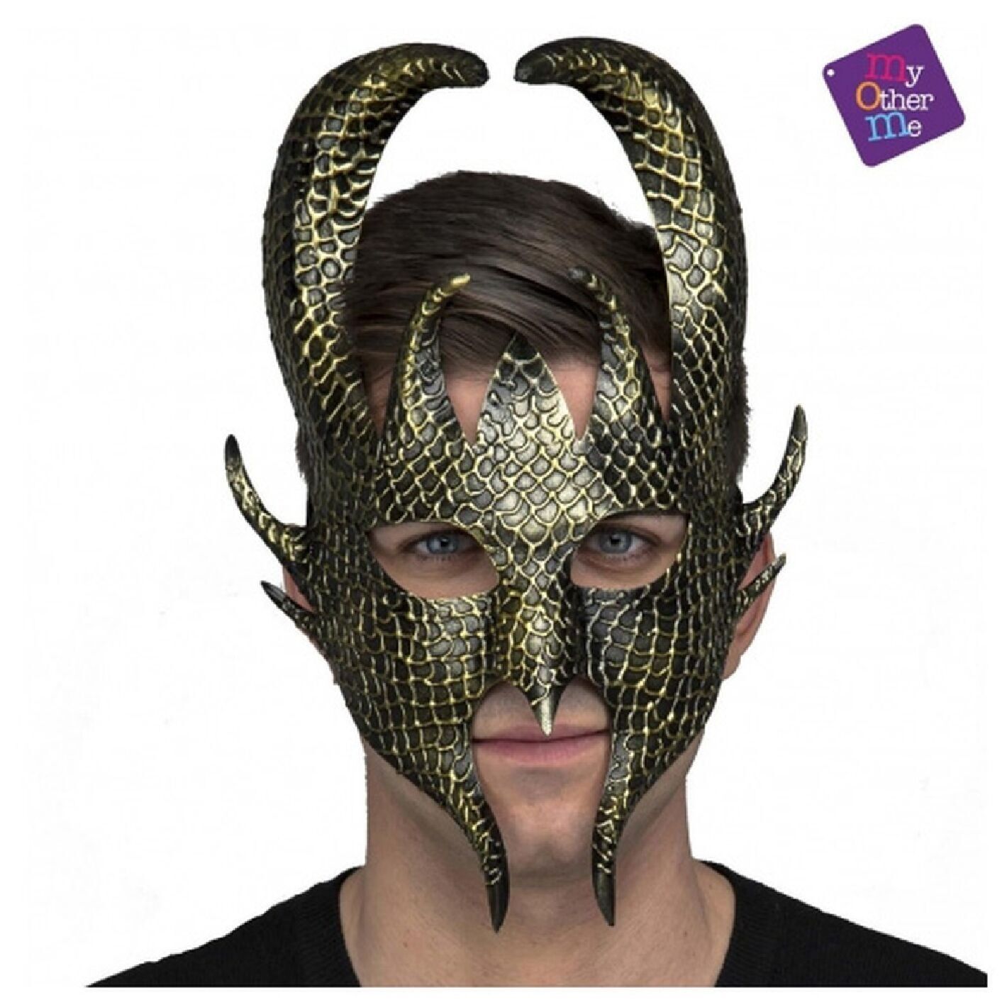 Máscara Dorada - Accesorio de Vestuario