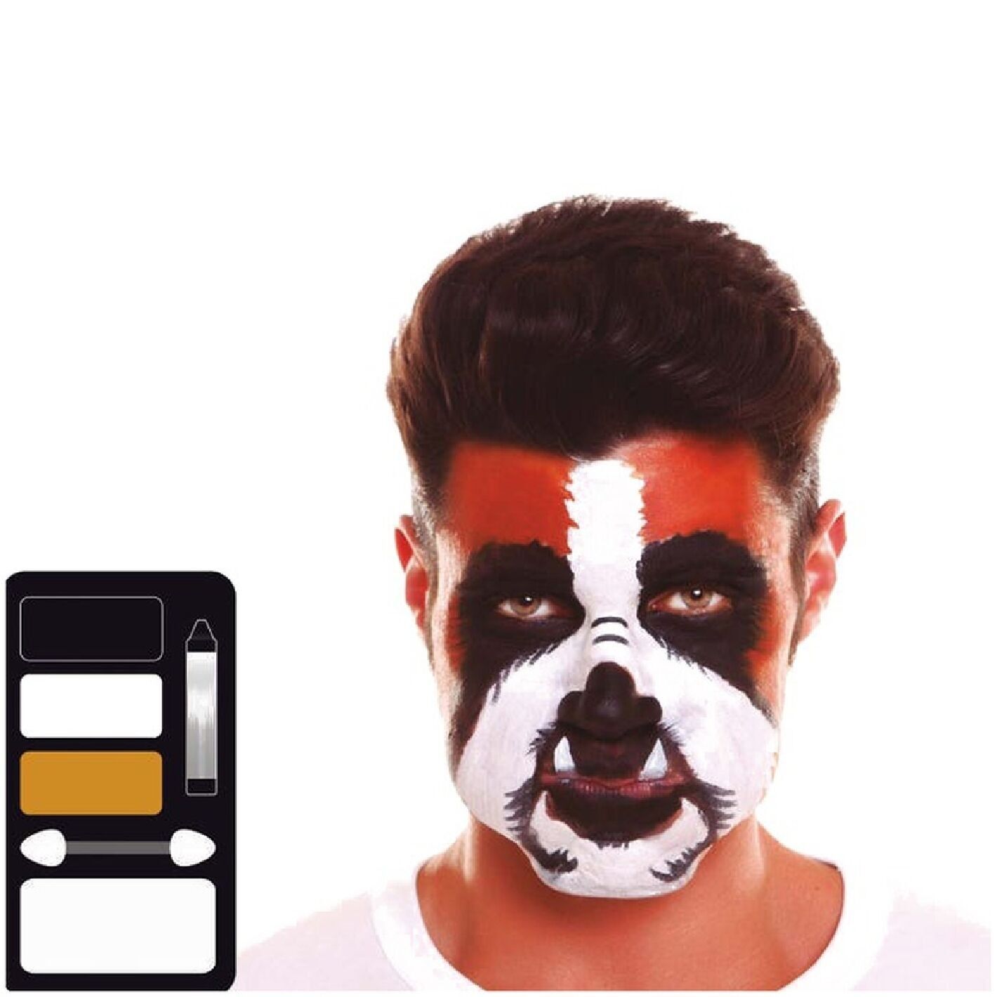 Dog Makeup Adult Costume 24x20 Cm