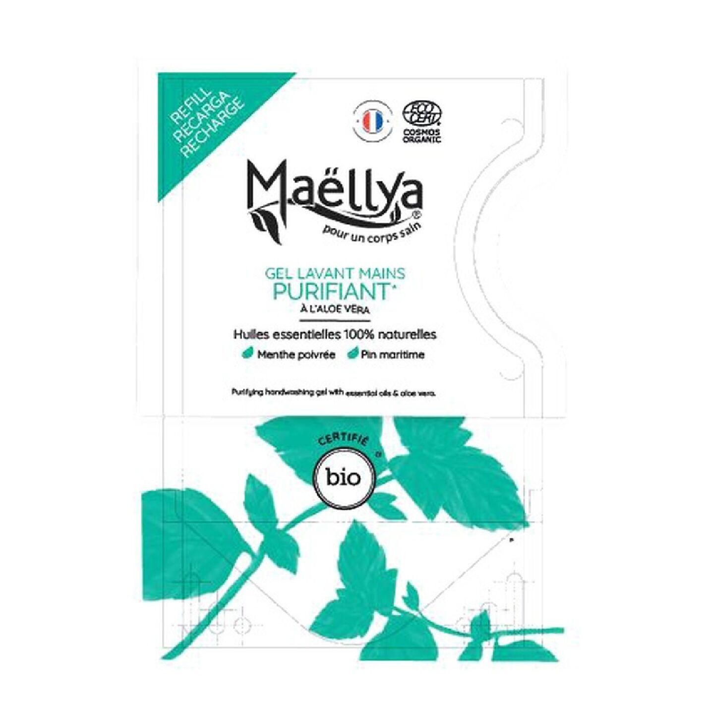 Ricarica Gel Detergente Purificante 250Ml - Maëllya