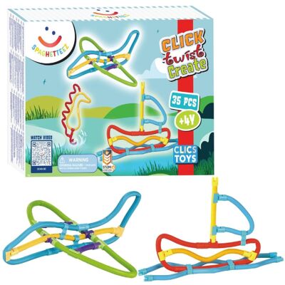 Gioco di costruzione Spaghetteez 35 pezzi