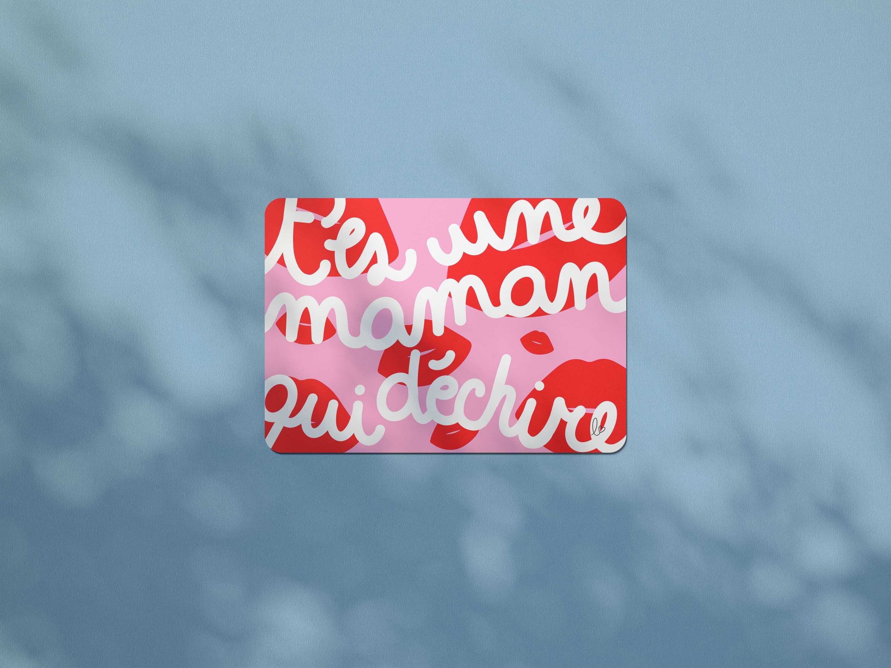 Sei una mamma da sballo!  - Biglietto per la festa della mamma - biglietto di ringraziamento - prodotto in Francia - biglietto decorativo