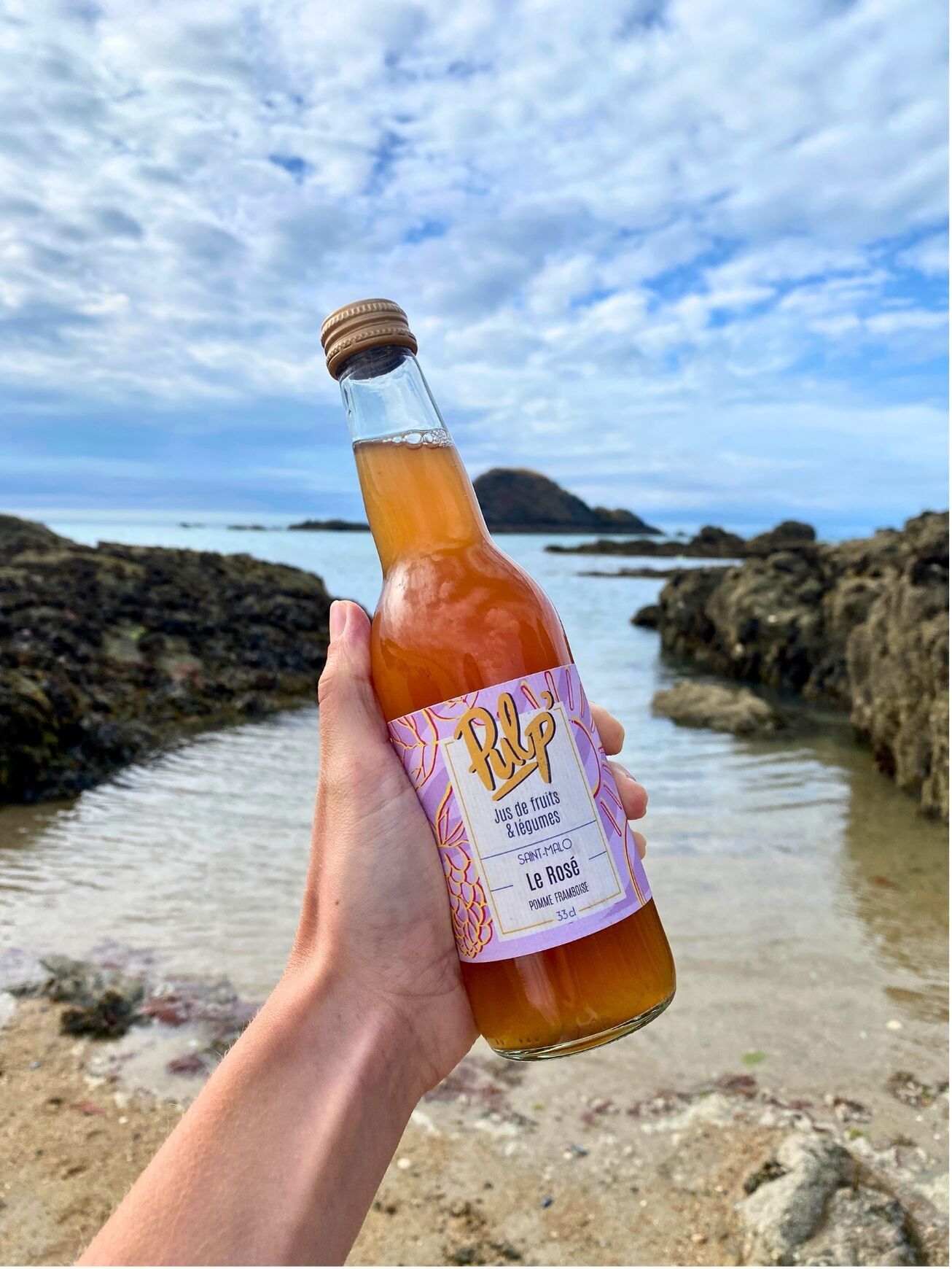 Succo Rosato: Mela, Lampone