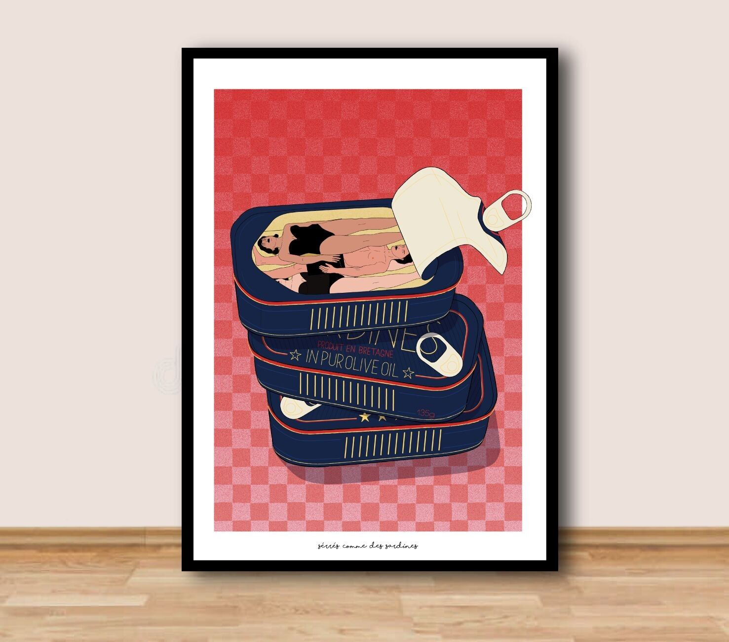 Poster - Confezionati come sardine