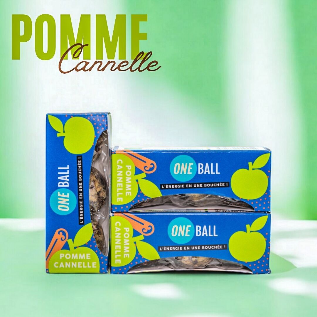 Una palla di mela-cannella