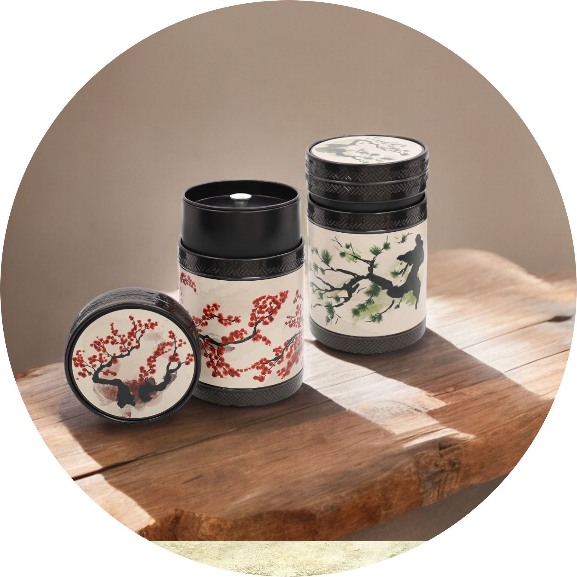 Lattina di metallo Akashi 150g