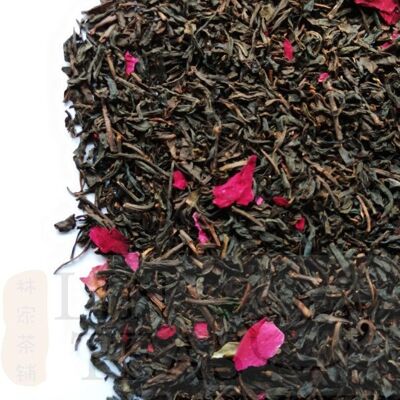 BLACK TEA FLAVORED WITH ROSES - 玫瑰花 茶 100G