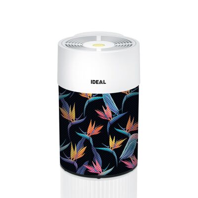 Housse tricolore pour purificateur d'air IDEAL santé "perroquets"