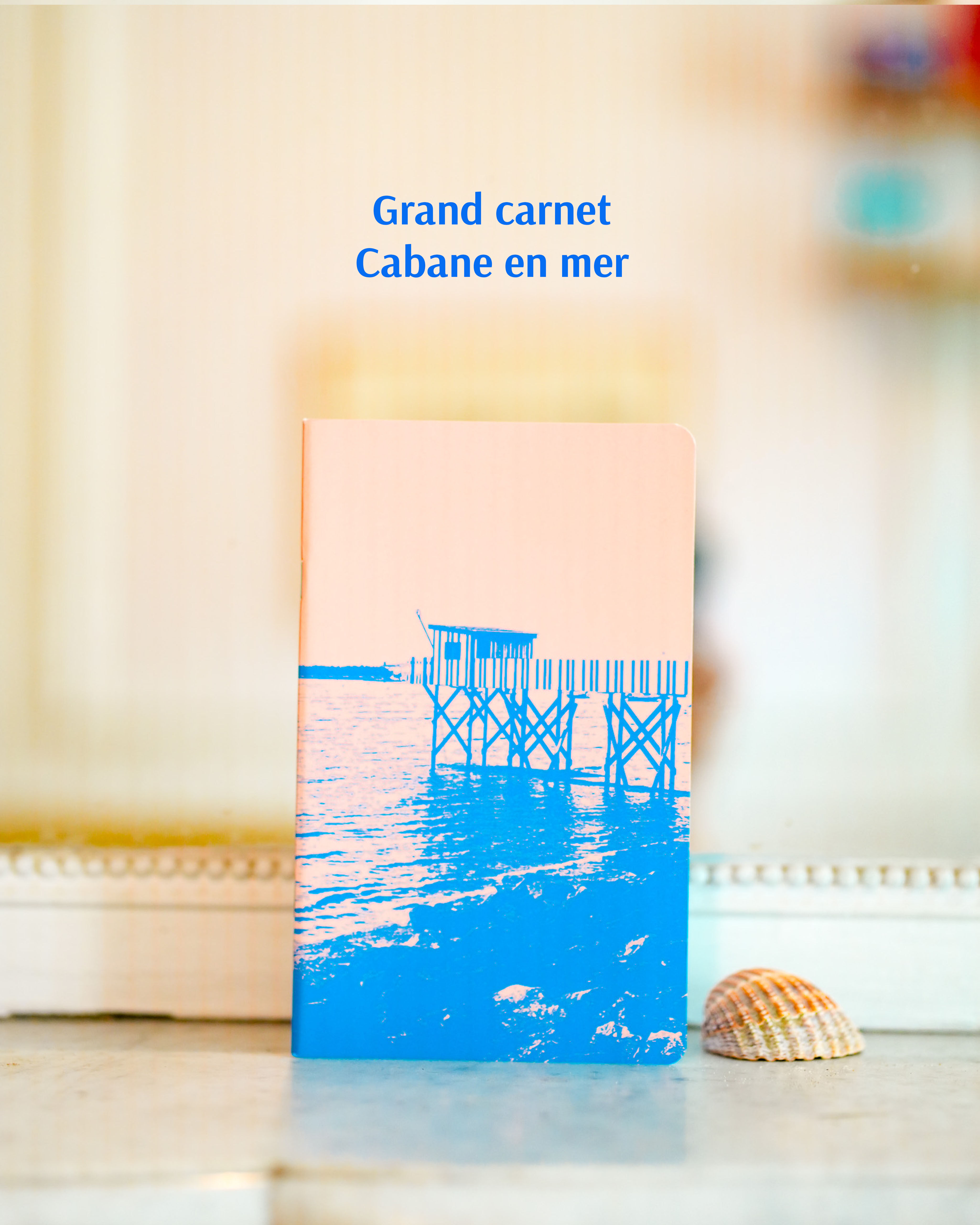 A5 notebook - Cabin at sea - 64 lined pages