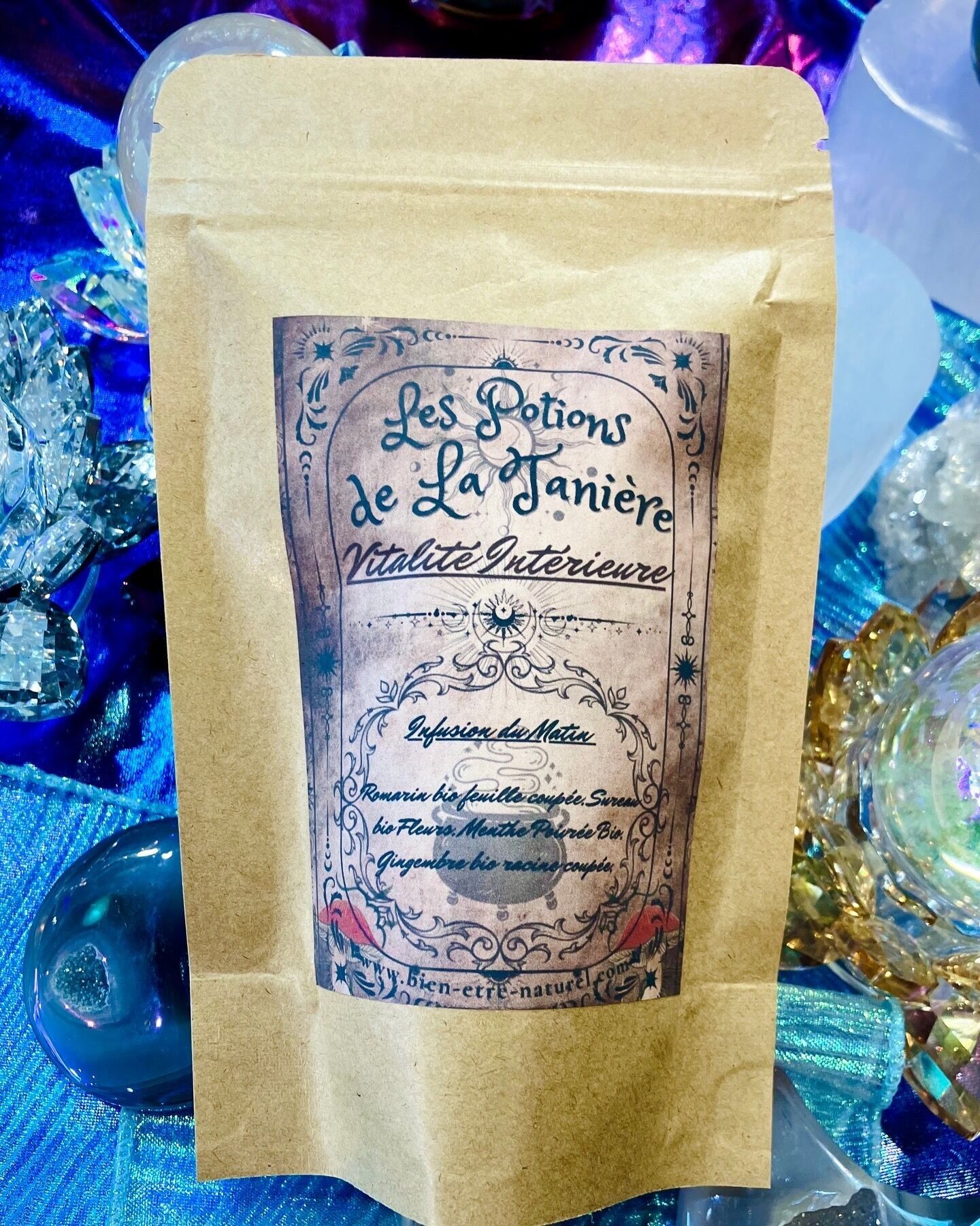 Tisana stregata Pozione della tana vitalità interiore immunità naturale rosmarino