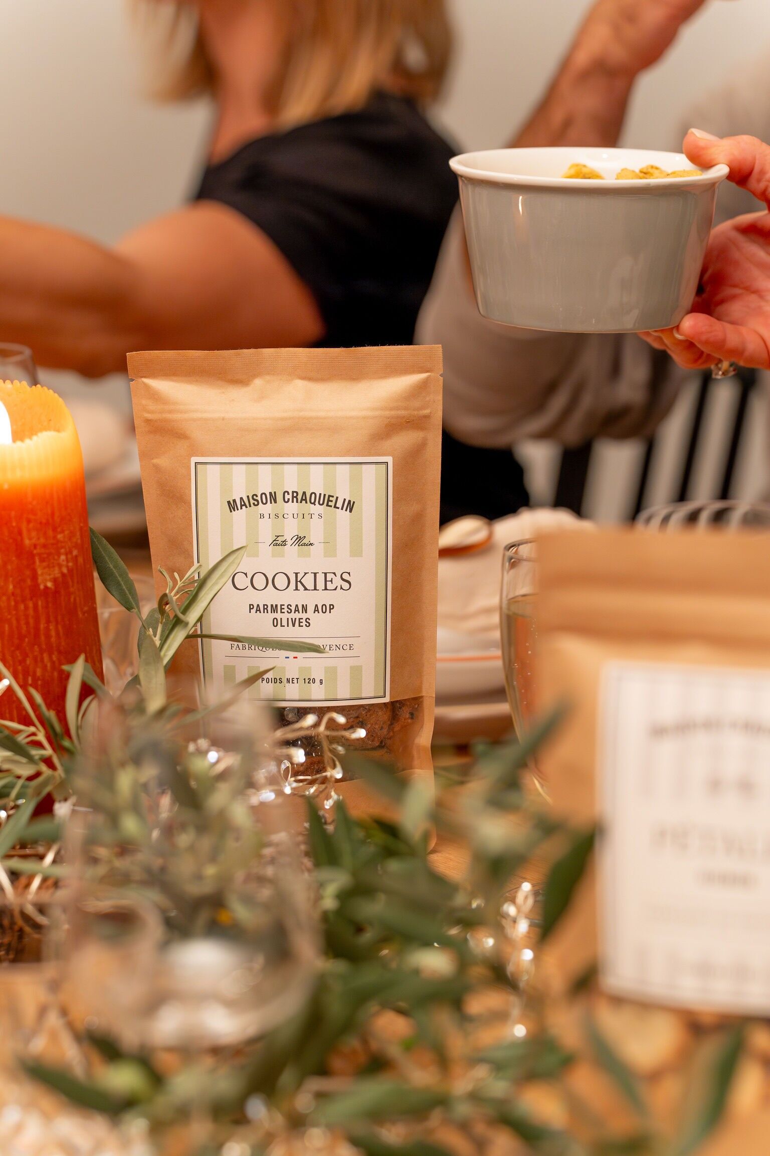 Biscotti da aperitivo - Biscotti al Parmigiano Reggiano AOP - Olive