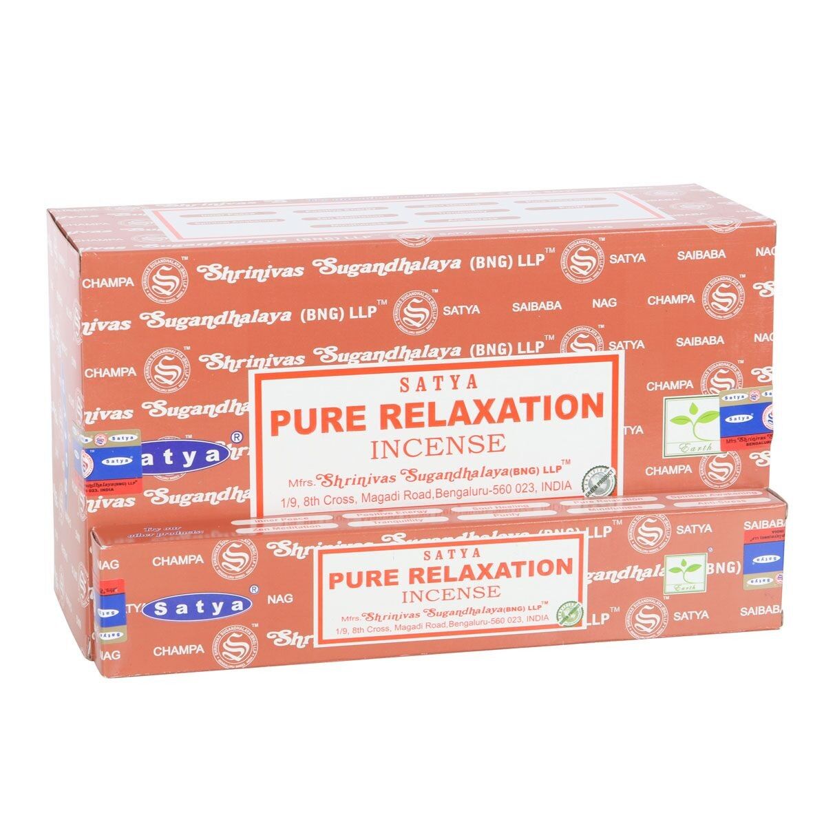 12 Packungen Räucherstäbchen „Pure Relaxation“ von Satya