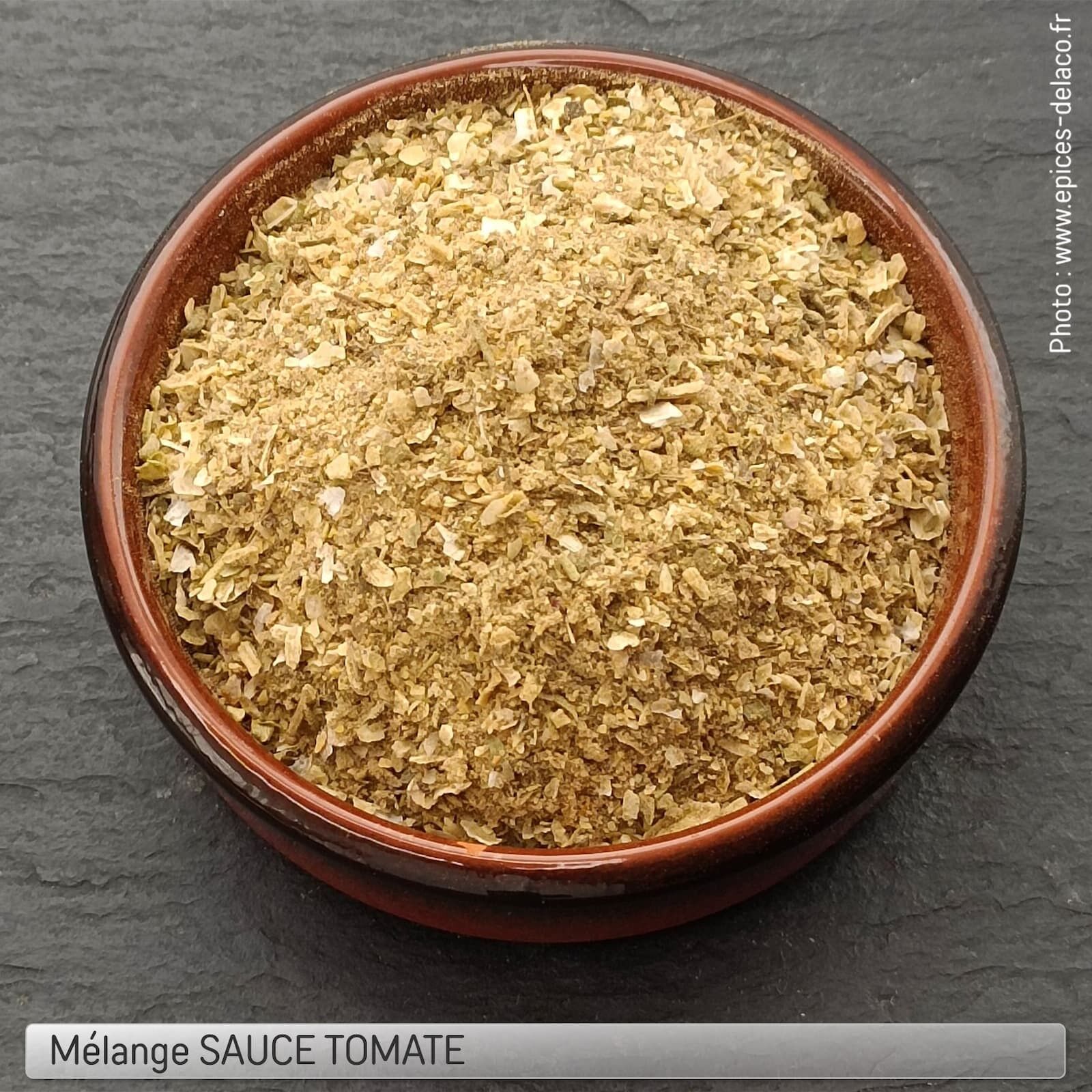 Tomato sauce - blend of spices, herbs, and aromatics