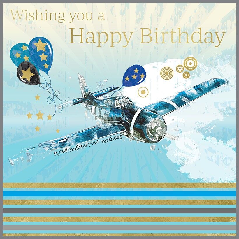 Domino Buon Compleanno Aeroplano