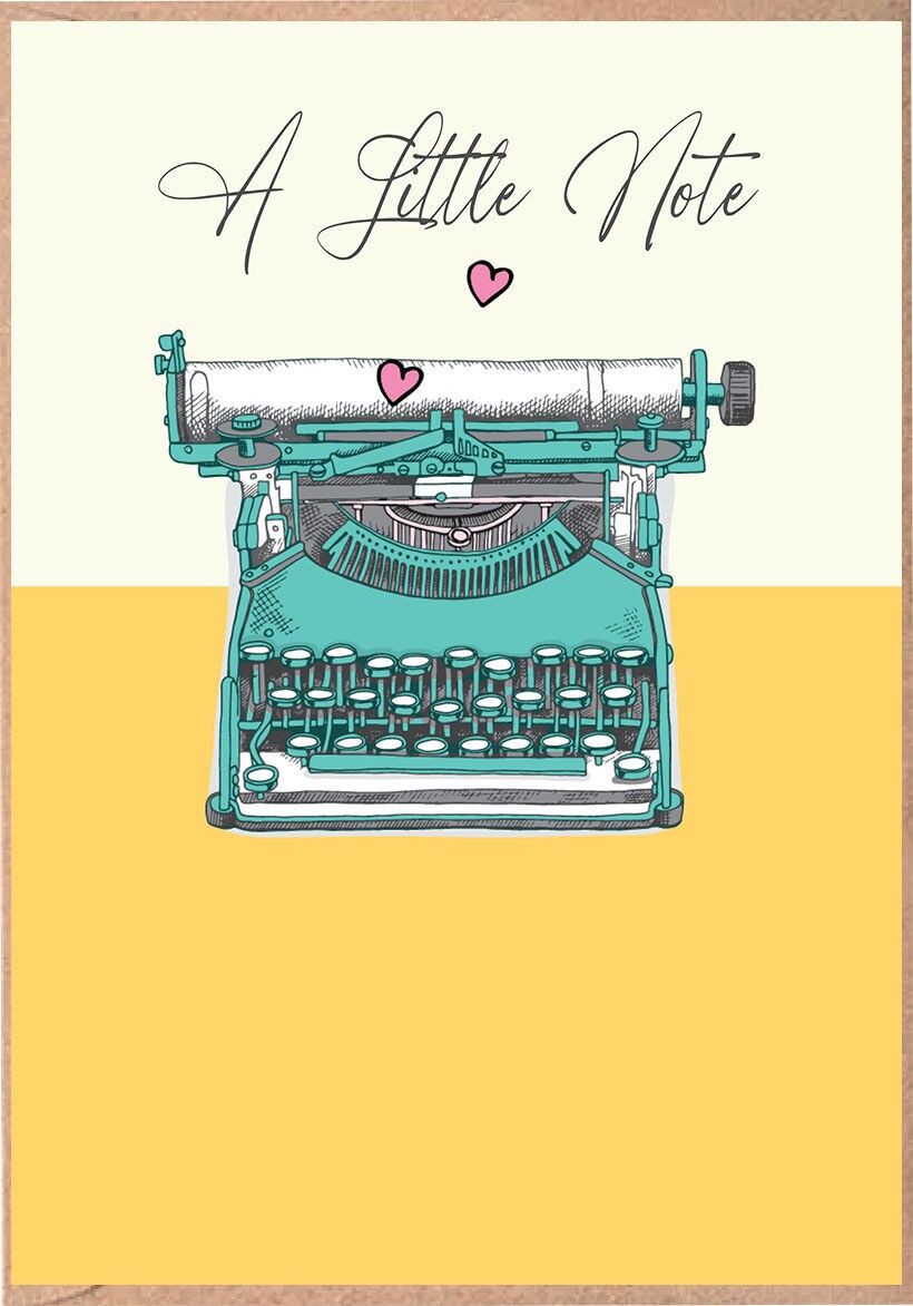Mango A Little Note - Typewriter