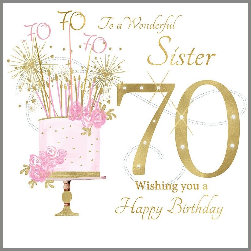 Grande età 70 sorella