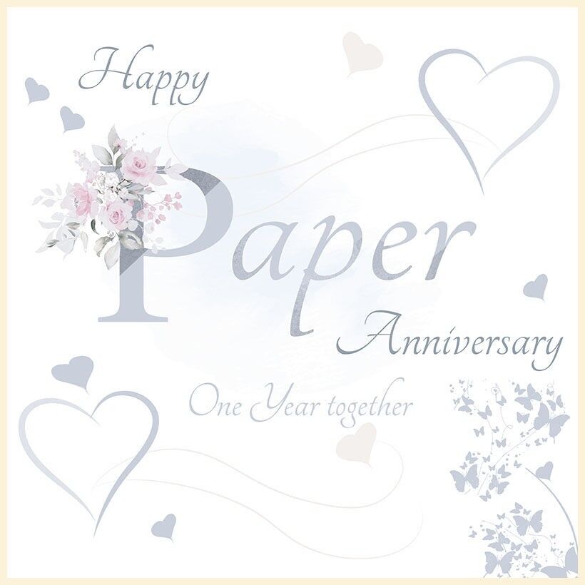 Rose - Paper Anniversary 1 year together