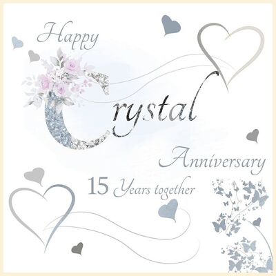 Rose - Anniversaire de cristal - 15 ans ensemble
