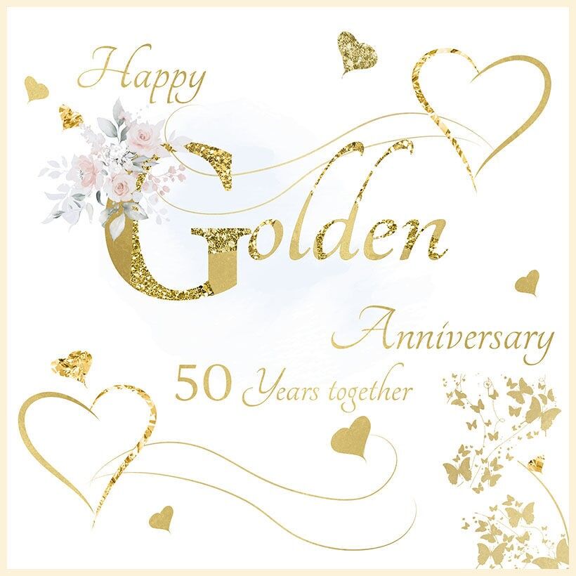 Rose - Golden Anniversary 50 Years together