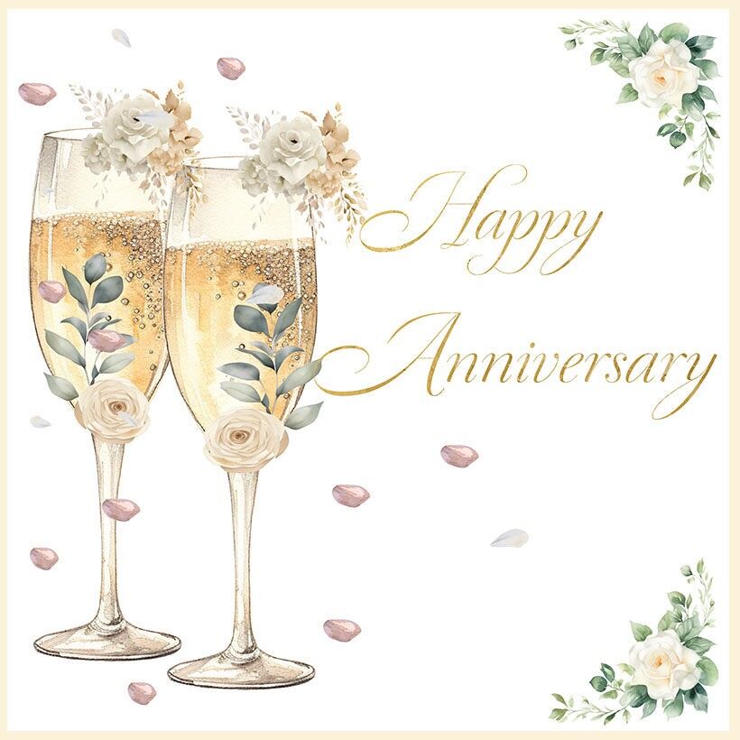 Buon anniversario - Champagne