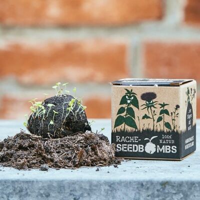 Seed bombs - revenge bombs cubes - weeds