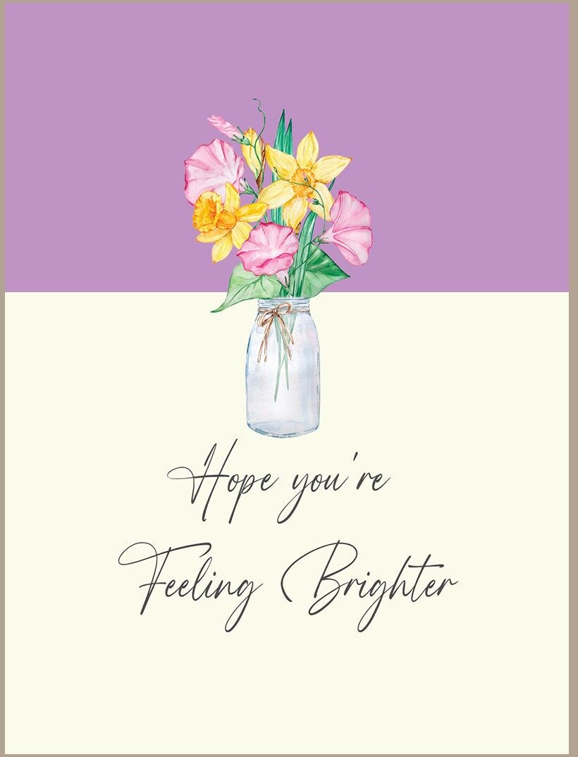 Spero che ti senta più luminoso