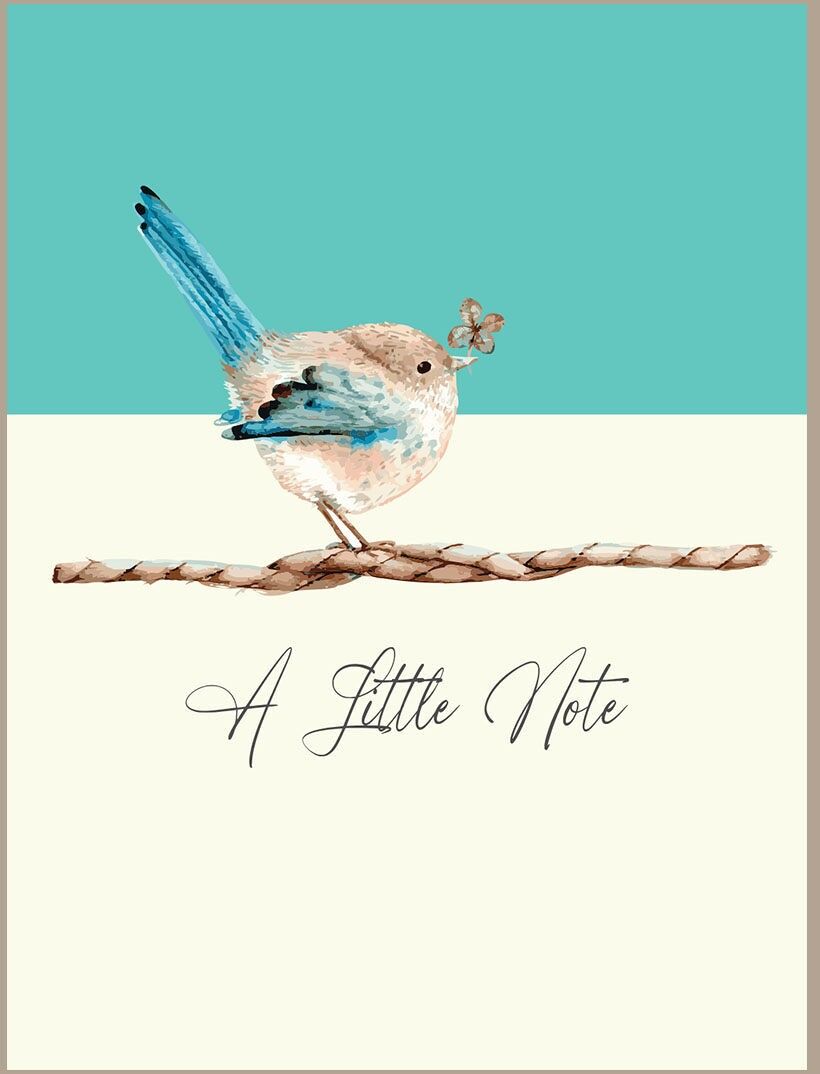 Una piccola nota - Uccello