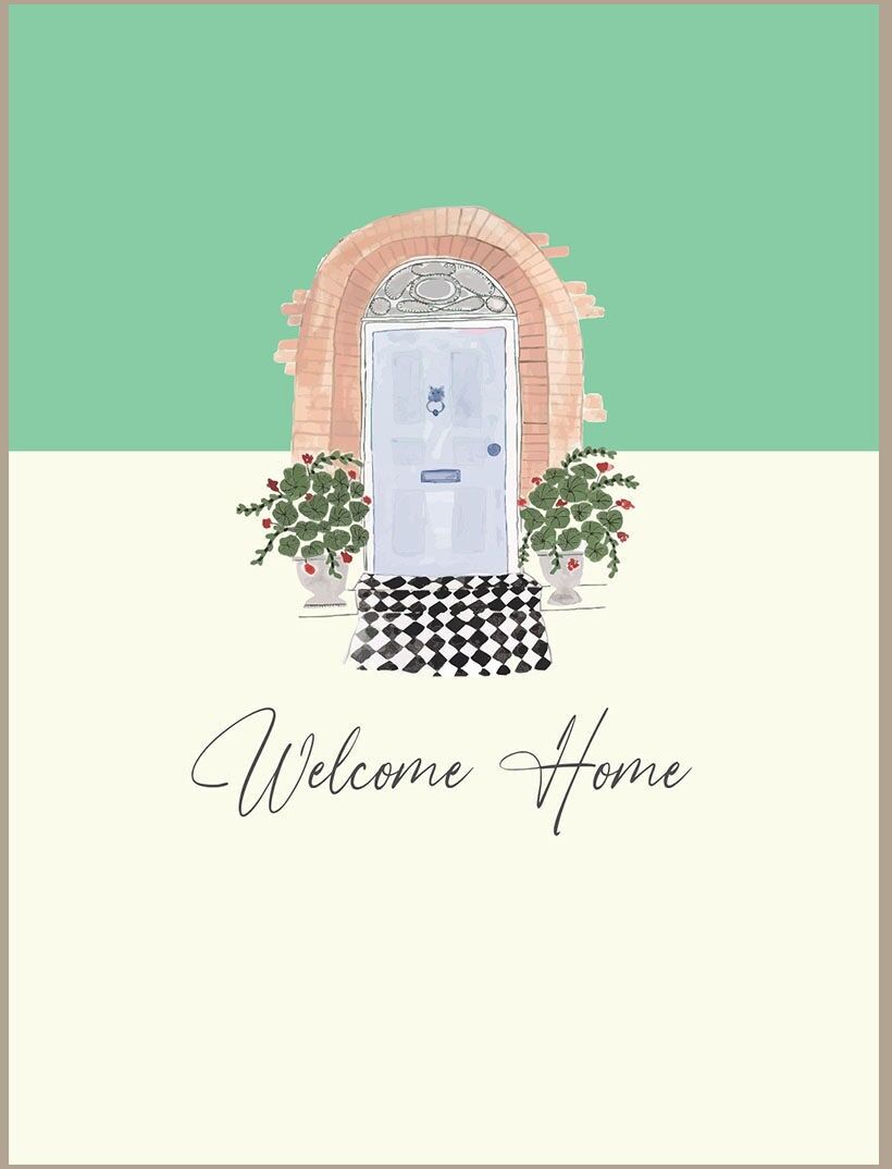 Willkommen zu Hause - Haustür