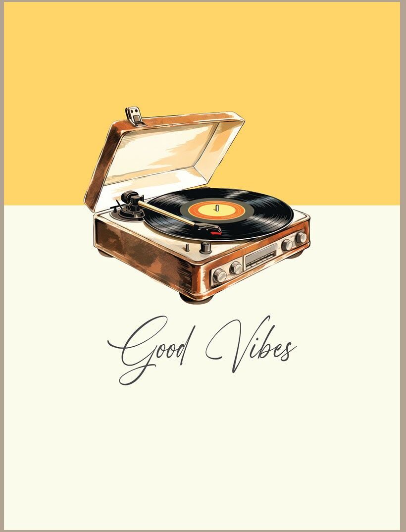 Buone vibrazioni - Giradischi