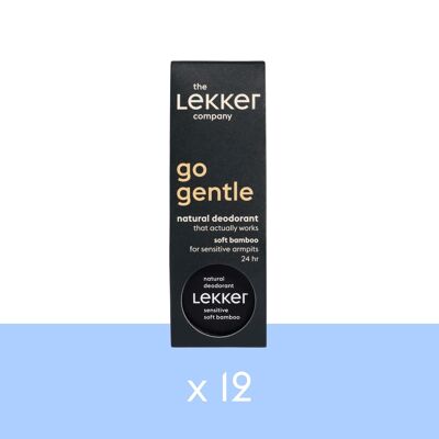 Crema deodorante Sensitive Soft Bamboo (x12)