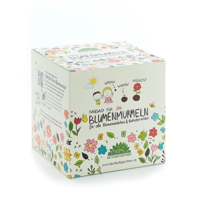 Blumenmurmeln Kit #DIY #baukasten #saatgut