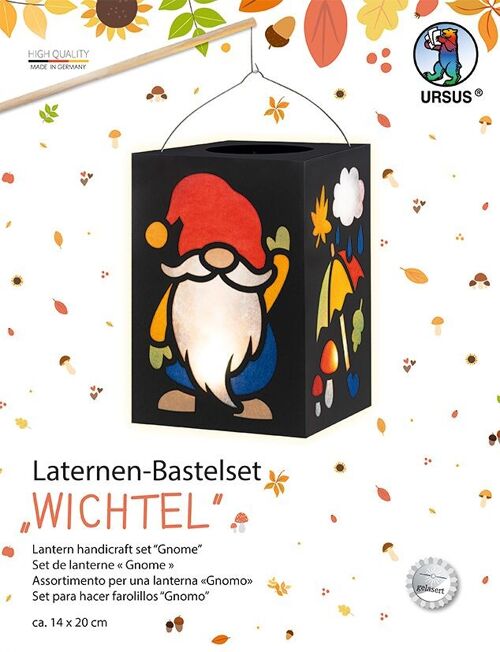 Laternen-Bastelset "Wichtel"