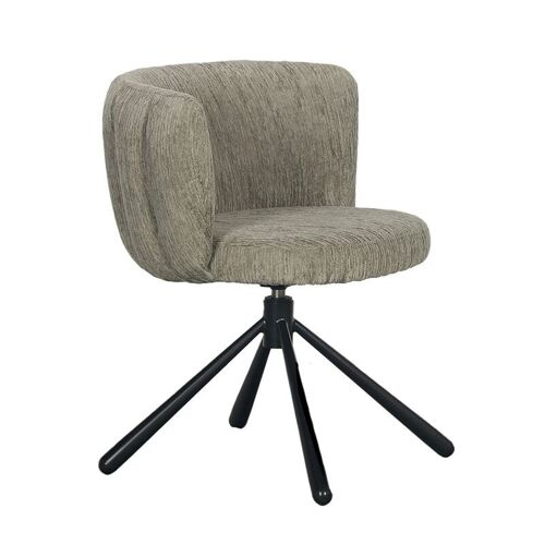 Chair Rotating Shell Crocodile Green - by Pole to Pole