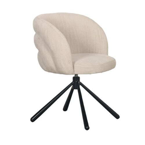 Chair Rotating Pebble Beige - by Pole to Pole