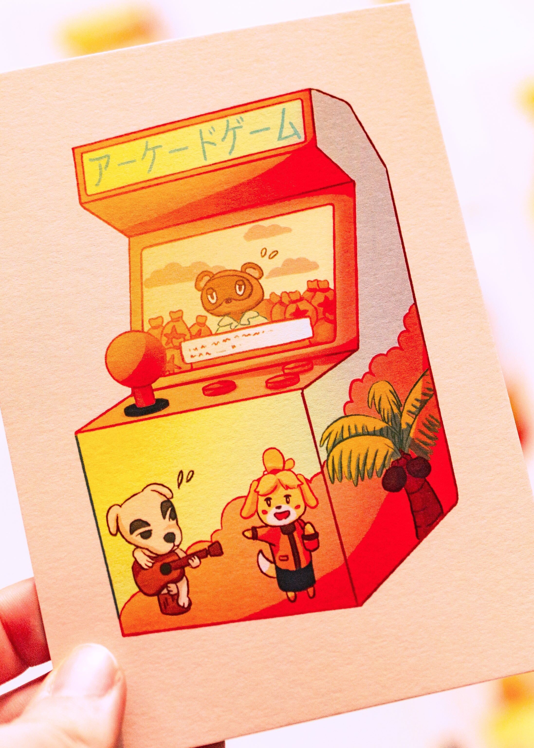 Mini stampe - Macchina arcade di Animal Crossing