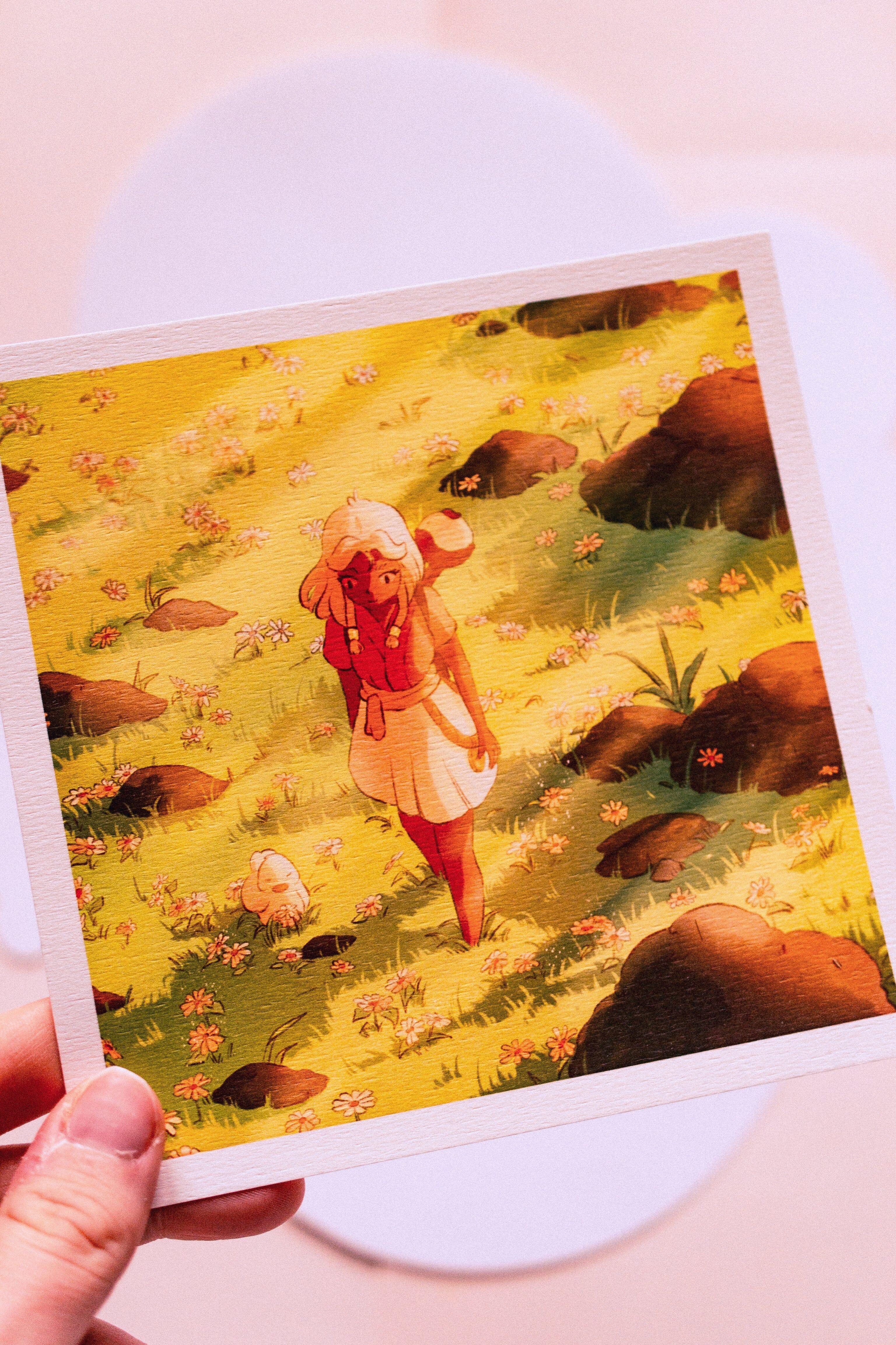 Stampa - Camminando nell'erba