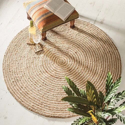 Braided Round Jute rug