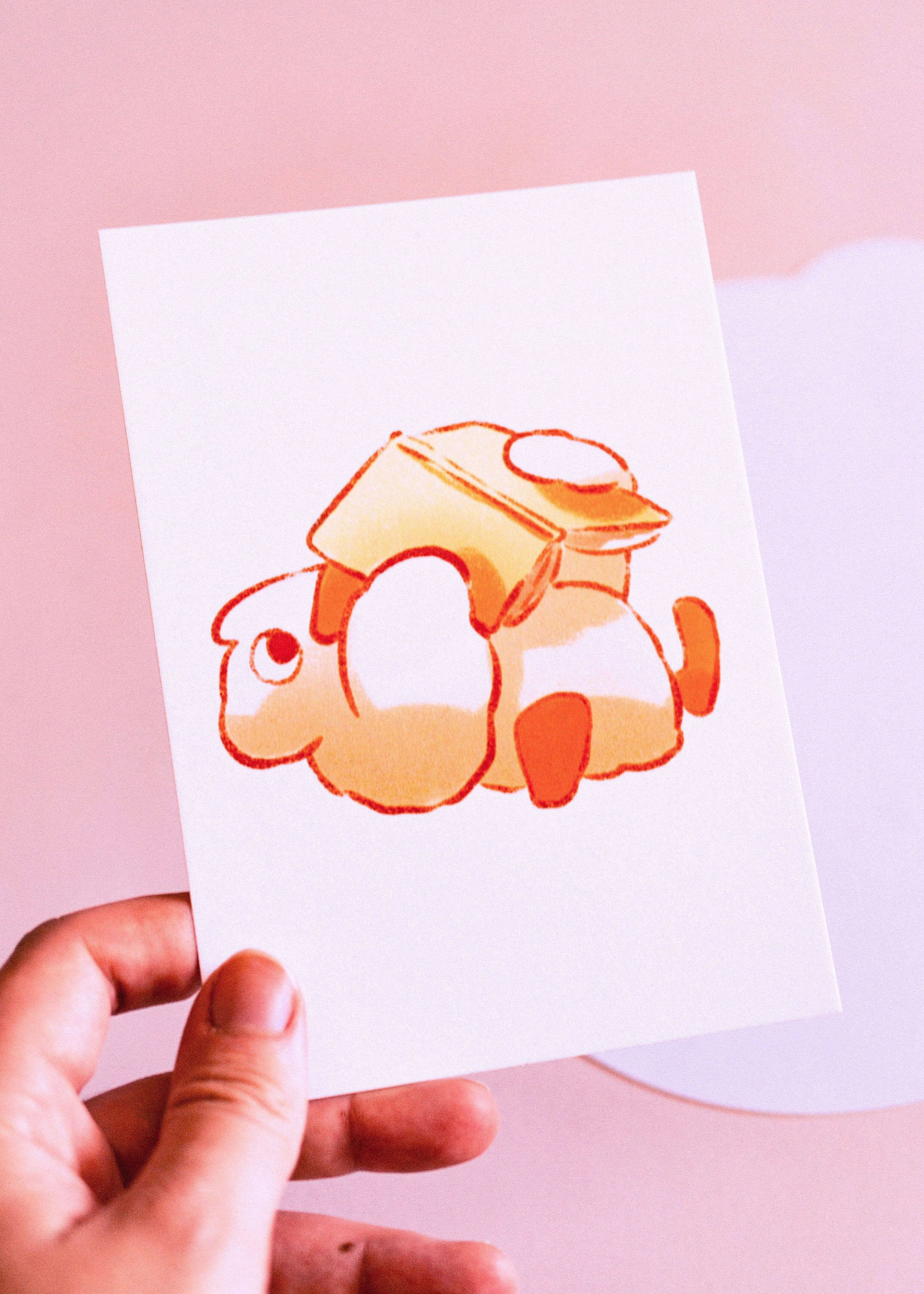 Mini stampe - Magret che legge