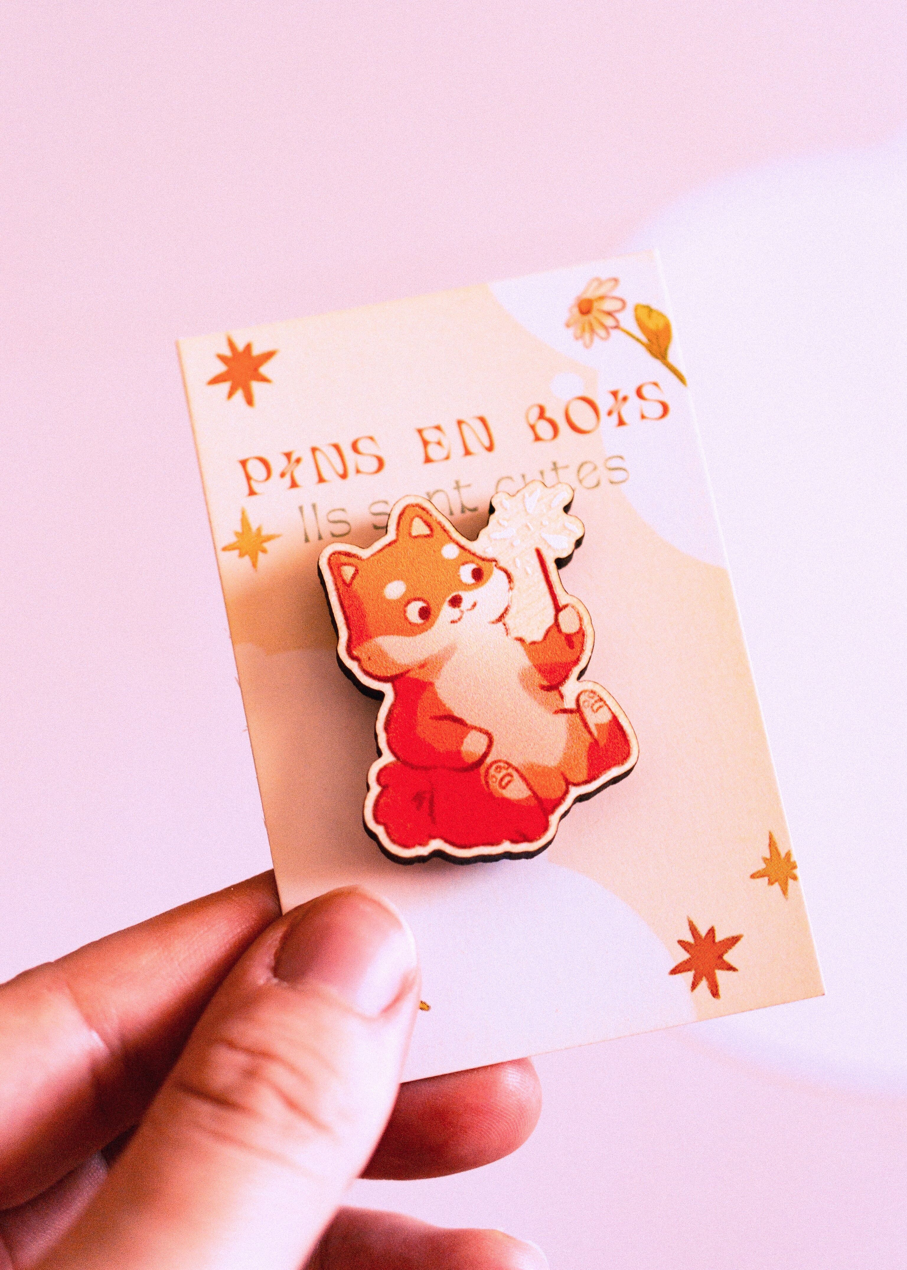 Perni di legno - Fuochi d'artificio Shiba